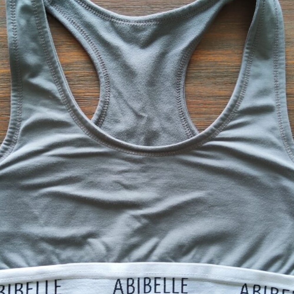 Abibelle Gray Sport Top